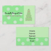 Groen Sherbet Visitekaartje (Voorkant / Achterkant)