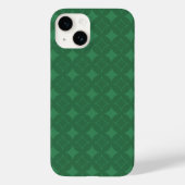 Groen Shippo-patroon Case-Mate iPhone Case (Achterkant)