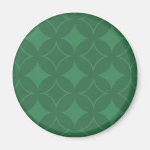Groen Shippo-patroon Magneet