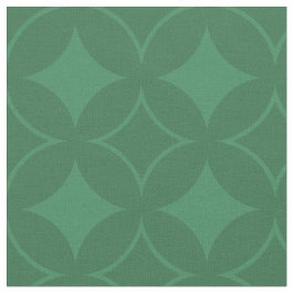 Groen Shippo-patroon Stof