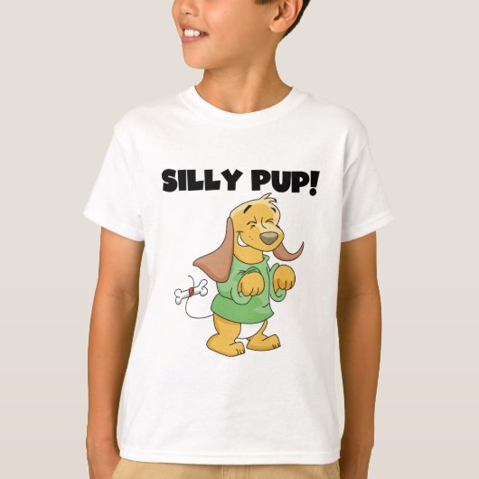 Groen Shirt Gekke Pup Tshirts en Geschenken (Voorkant)