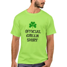 Groen Shirt voor St. Patrick's Day