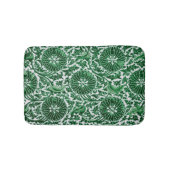  groen sierbloemmotief badmat (Voorkant)