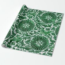 groen sierbloemmotief