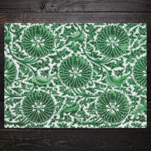 groen sierbloemmotief