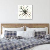 Groen Signaal Canvas Afdruk (Insitu (Slaapkamer))
