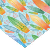 Groen Sinaasappel & Blauw Zomer Surfplanken Tafelkleed (Gekanteld)