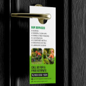 Groen & Sinaasappel Gazon & Tuinverzorging Mower M Deurhanger