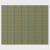 Groen sinaasappel St. Cadeaupapier (Vlak)