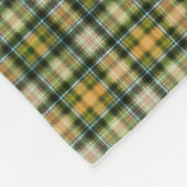  Groen sinaasappel St. Fleece Deken (Hoek)