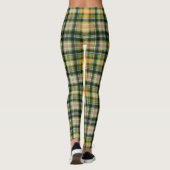Groen sinaasappel St. Leggings (Achterkant)