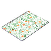 Groen Sinaasappel Tangerine Provence Waterverf Notitieboek (Linkerzijde)