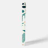 Groen Sinaasappel Vet Modern Bloemen Print Patroon Case-Mate iPhone Case (Achterkant / Rechts)