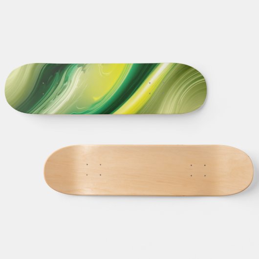 Groen skateboard (Horizontaal)