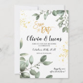 Groen sla de datumkaart op kaart (Voorkant)