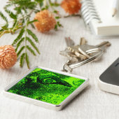 groen sleutelhanger (Zijkant)