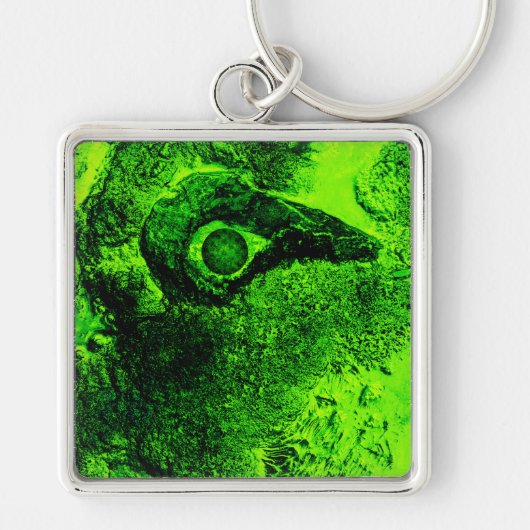 groen sleutelhanger (Voorkant)