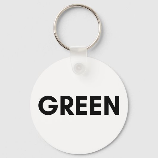 groen sleutelhanger (Voorkant)