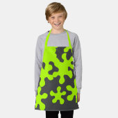 groen slijm charsteengrijs plezier schort (Gedragen)