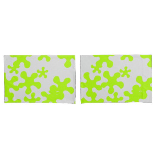 groen slijm grijs leuk kind kussensloop (Voorkant-Set)