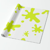 Groen Slim Wrapping Paper Cadeaupapier (Uitgerold)