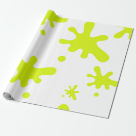 Groen Slim Wrapping Paper Cadeaupapier
