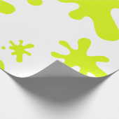 Groen Slim Wrapping Paper Cadeaupapier (Hoek)