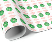 Groen Snoep — Verpakkingspapier Cadeaupapier (Rol Hoek)