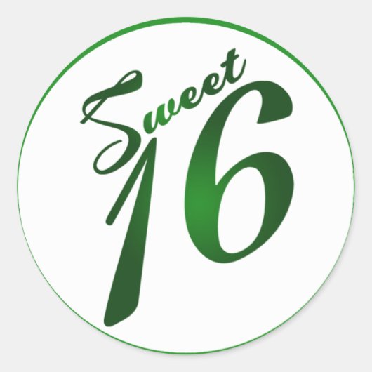 groen Snoepje 16 van 20 - 1.5" Stickers van de (Voorkant)