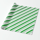 Groen snoeprietpapier cadeaupapier (Uitgerold)
