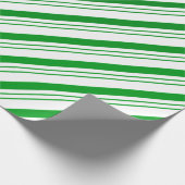 Groen snoeprietpapier cadeaupapier (Hoek)