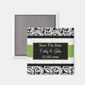 groen sparen de datummagneet magneet (Voorkant / Achterkant)