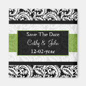 groen sparen de datummagneet magneet (Voorkant)