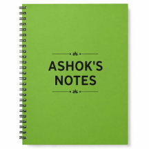 Groen Spiraal Notitieboek | Dagboek & Dagelijkse N
