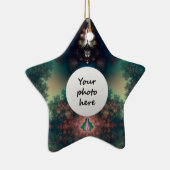 Groen sprookje keramisch ornament (Rechts)