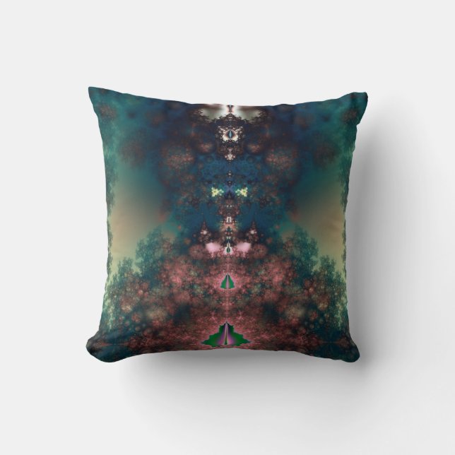 Groen sprookje kussen (Voorkant)