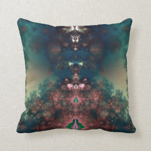 Groen sprookje kussen