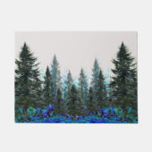 GROEN SPRUCE FOREST DEURMAT (Voorkant)