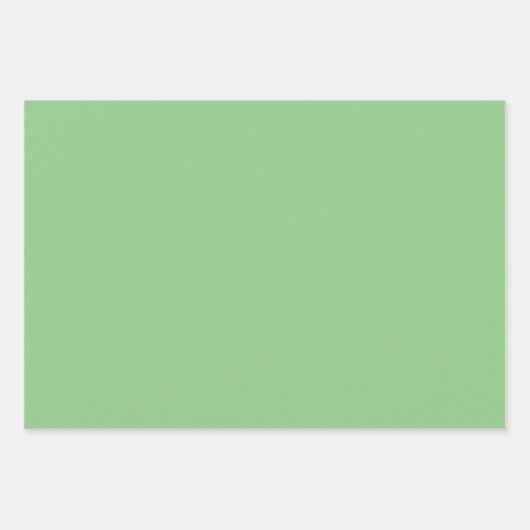 Groen St Patrick's Day 2024 Elegant Classy Trendy Inpakpapier Vel (Voorkant)