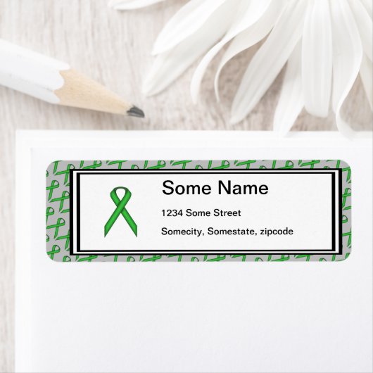 Groen standaardlint etiket (Insitu)