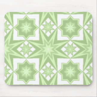Groen Star-patroon Muismat