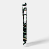 Groen Starend Medusa Hoofd vol Slangen Case-Mate iPhone Case (Achterkant / Links)