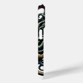 Groen Starend Medusa Hoofd vol Slangen Case-Mate iPhone Case (Achterkant / Rechts)