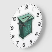 Groen stemvak grote klok (Hoek)