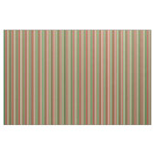 Groen, Ster Wit En Rode Klaver Pinstripes Stof (Yard (91,4 cm))