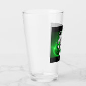Groen steraxy Astronaut, gepersonaliseerd Glas (Rechts)