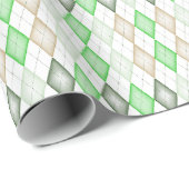 Groen stijlwerkpapier cadeaupapier (Rol Hoek)