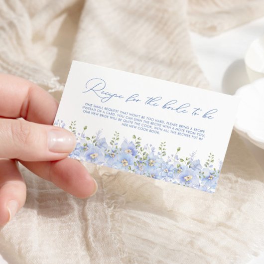 Groen Stoffig Blauw Bloemen Vrijgezellenfeest Rece Informatiekaartje