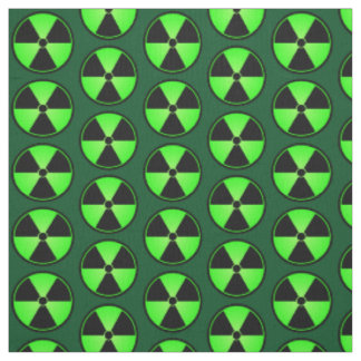 Groen stralingssymbool stof