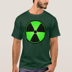 Groen stralingssymbool T-Shirt